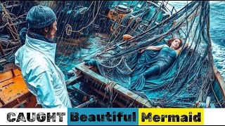 YOUNG ATTRACTIVE MERMAID  🧜‍♀️ - TRAPPED BY THIS FISHERMAN NET  | ONDINE |  Movie Recaps In English