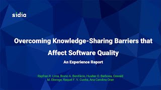 SBQS 2021 Overcoming Knowledge-Sharing Barriers that Affect Software Quality