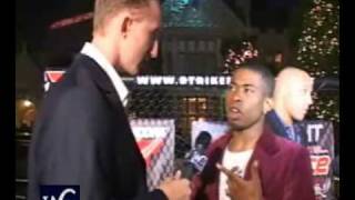 Marcus Paulk Strikeforce Red Carpet at Playboy Mansion