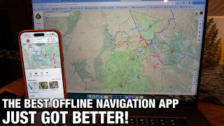 The Best Offline Navigation App Just Got Better - Gaia GPS New Interface