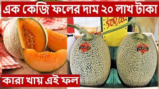 এক কেজি ফলের দাম ২০ লাখ টাকা !! বিশ্বের সবচেয়ে দামী ফল costly fruits in the world