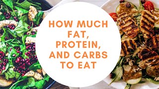 How Much Fat, Protein, and Carbs To Eat? : 5 Min Phys