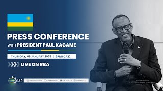 LIVE🔴IKIGANIRO cya PRESIDENT Paul KAGAME N'itangazamakuru | 9 January 2025