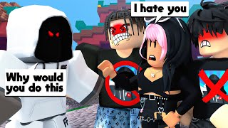 My LITTLE SISTER Joined A Foltyn HATER CLAN.. (Roblox Bedwars)