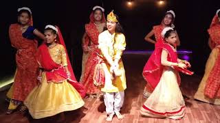 RADHA KAISE NA JALE / RADHA NACHEGI | JANMASHTAMI SPECIAL | KIDS DANCE | @nrityashish5931
