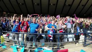FANCAM | Inverness Caledonian Thistle Fan's Celebrate the Winning Goal