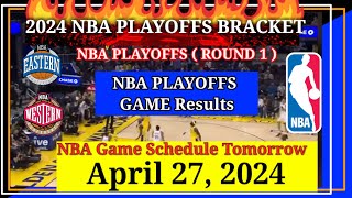 NBA Playoffs Standings Today Updates April 26, 2024 | Game Results | NBA SCHEDULE April 27, 2024