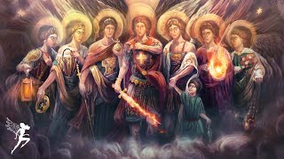 The Seven Archangels Clearing All Dark Energy From Your Aura, Archangel Healing Music 432 Hz