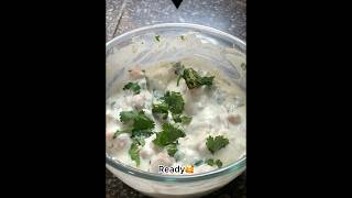 Chole Raita #easytomake #shortvideo #cholerecipes #ytshorts #viral