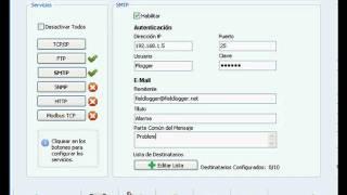 FieldLogger - Configuración Interface Ethernet