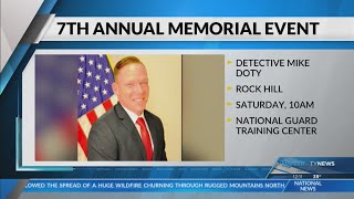 Annual memorial event honors fallen York County Detective