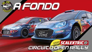 A fondo, Pista Open Rally, Scalextric