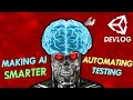 Making AI Smarter, Automating Game Testing With AI, Performance Issues // Unity Indie Game Devlog #9