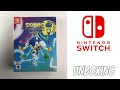 SONIC COLORS ULTIMATE NINTENDO SWITCH UNBOXING