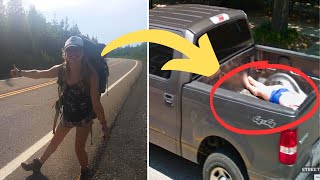 Woman Desperately Accepts Ride from Mysterious Stranger—What Happened Next Will Shock You!