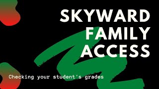 How to check Skyward grades