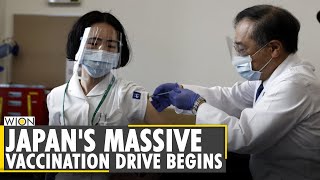 Japan kicks off its vaccination drive | Prez of Tokyo medical center gets the 1st vaccine jab | WION