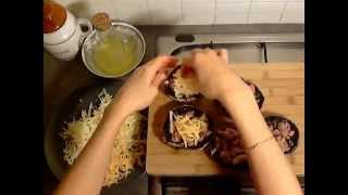 Au Gratin Stuffed Largest Mushrooms - Video recipe