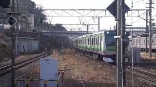 E233系6000番台クラH016編成横浜線･根岸線全線試運転(2014/2/7)