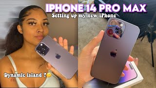 IPHONE 14 PRO MAX *DEEP PURPLE* UNBOXING & REVIEW