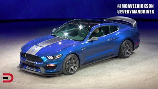 Here's the 2016 Ford Shelby GT350R Mustang DEBUT on Everyman Driver Dave Erickson