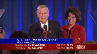 Kentucky U.S. Sen. Mitch McConnell Victory Speech | Election 2014 | KET