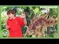 Dinossauros & Mundo Jurássico |2 HORAS de Parque do T-REX | Vídeos de Dinossauros para Crianças