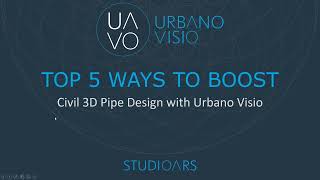 Urbano Visio - 5 ways to improve pipe design with Civil 3D