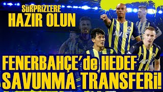 FLAŞ İşte Fenerbahçe'nin Yeni STOPER Hattı! Sürprizleri Sever Misiniz? #Golvar