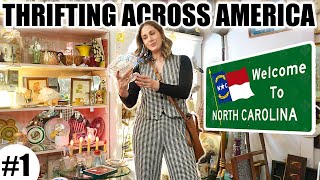 Thrifting Across America: Hidden Gems in Raleigh, NC!| Episode 1