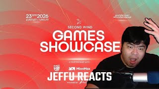 The Second Wind Games Showcase - Spring 2026 Edition | Jeffu Reacts