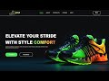Create Shoes Website Using HTML & CSS | Fast Code