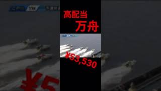 【ボートレース・競艇】江戸川　高配当　万舟 #shorts #ボートレース #大穴 #高配当