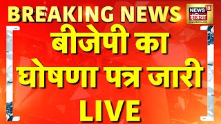 BJP Manifesto Live: बीजेपी का घोषणा पत्र जारी | AAP VS BJP | PM Modi | Delhi Election