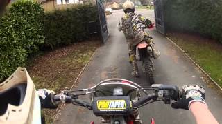 KICKSTART VS  ELECTRIC START   DIRT BIKE