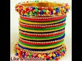 latest multi colour bangles design beautiful metal bangles design.