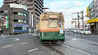 広島電鉄路面電車　2023.07.28 広電西広島（夕方バージョン）