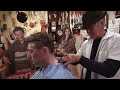 💈 you’ll want to try this nostalgic 80 year old japanese barbershop trim shave u0026 head massage