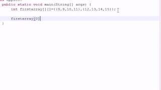 Java Programming Tutorial 33 Multidimensional Arrays