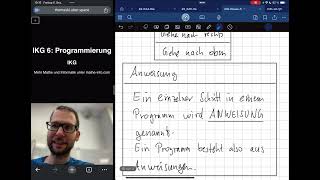 IKG 6: Programmieren