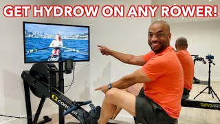 Get HYDROW ON ANY ROWER!! Step by step guide using the Hydrow app.