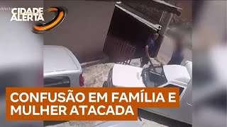 Durante briga com o ex-marido, mulher é agredida pelo próprio irmão com um pedaço de madeira