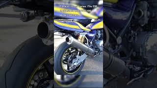 ZEPHYR1100 / Kawasaki exhaust sound series. File 038 / ORENO-K / HCZ TV #shorts