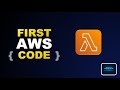Run Your First Code on AWS Lambda | Handler, Timeout & Logs Explained