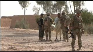 9th/12th Royal Lancers conduct Formation Recce in Afghanistan 28.06.11