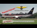 Plane Spotting @ Sandakan Airport =Incredible Boeing 767-238ER Engine Roar + Powerful Takeoff=