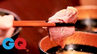 牛排教父鄧有癸 3秒夢幻涮牛肉｜GQ Food