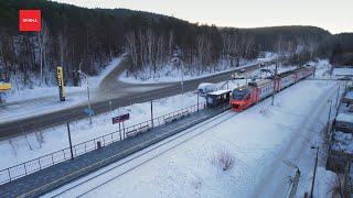 Электричка из Красноярска в Дивногорск будет ходить быстрее