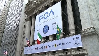 Fiat Chrysler Automobiles NYSE Banner Raising
