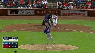 NYM@STL: Bourjos drives an RBI double to center field